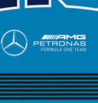 Mercedes George Russell 90X120 Falagge, azul