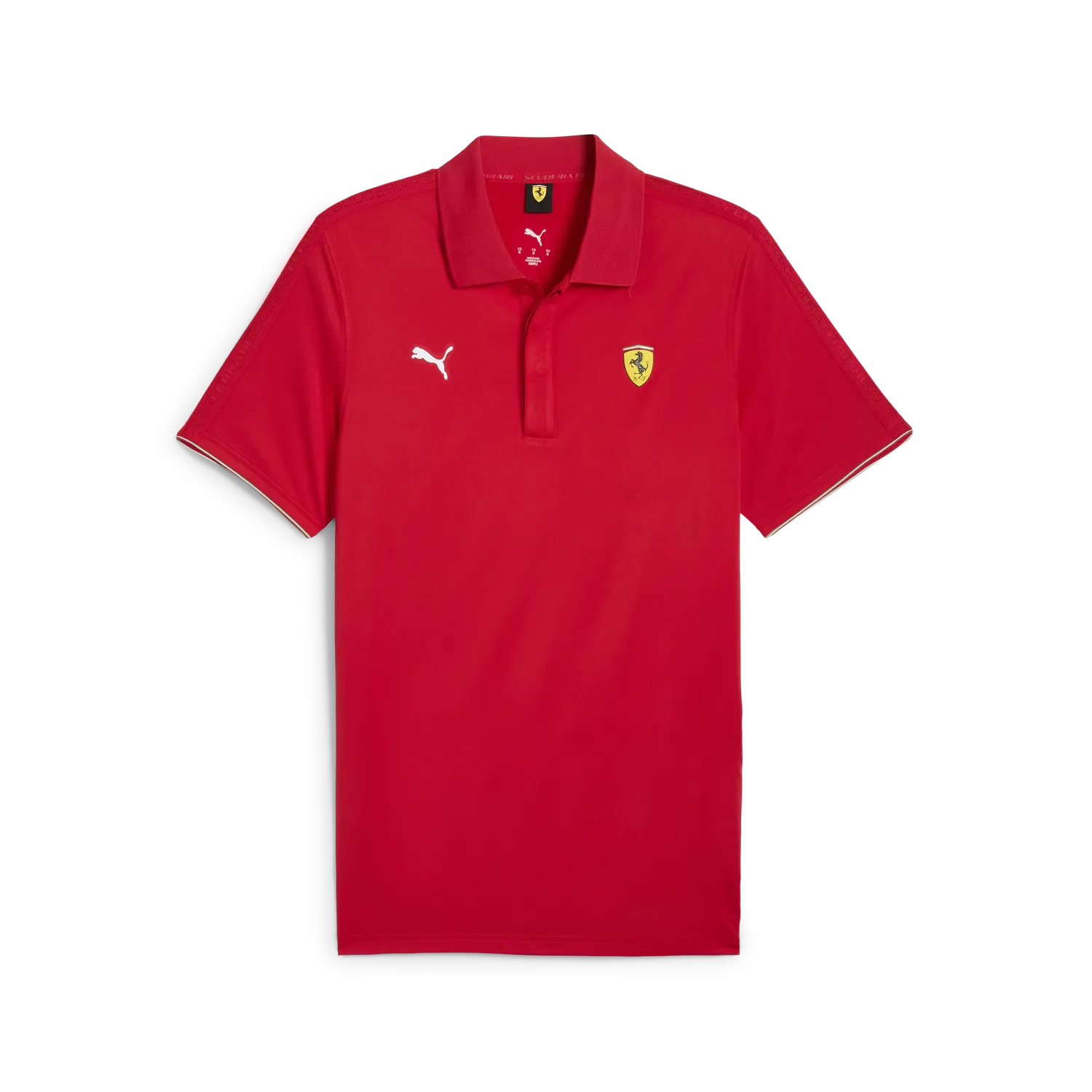 Ferrari Race Polohemd - Rot 🔥