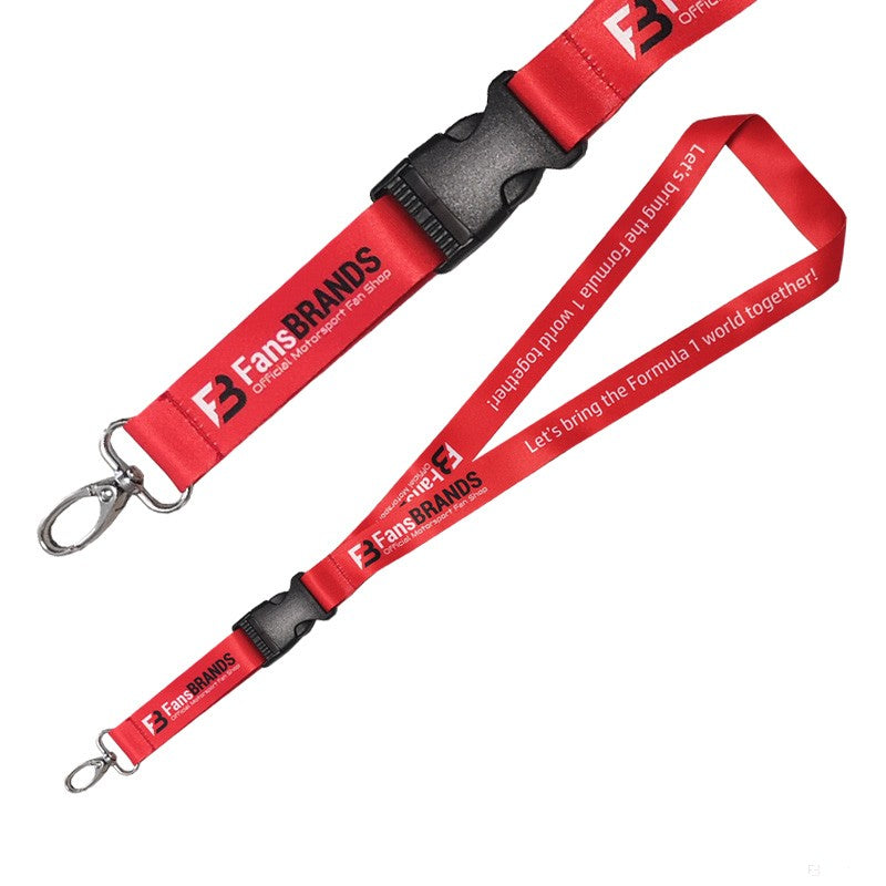 FansBrands Schlüsselband - Rot - FansBRANDS®