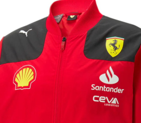 Chaqueta Ferrari, Puma, equipo, roja, 2023