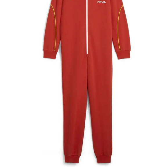 Ferrari onesie, Puma, team, kinder, rot, 2024