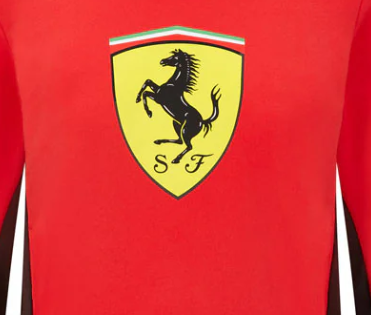 Ferrari Shield Kids Sweatshirt, Red, 2021