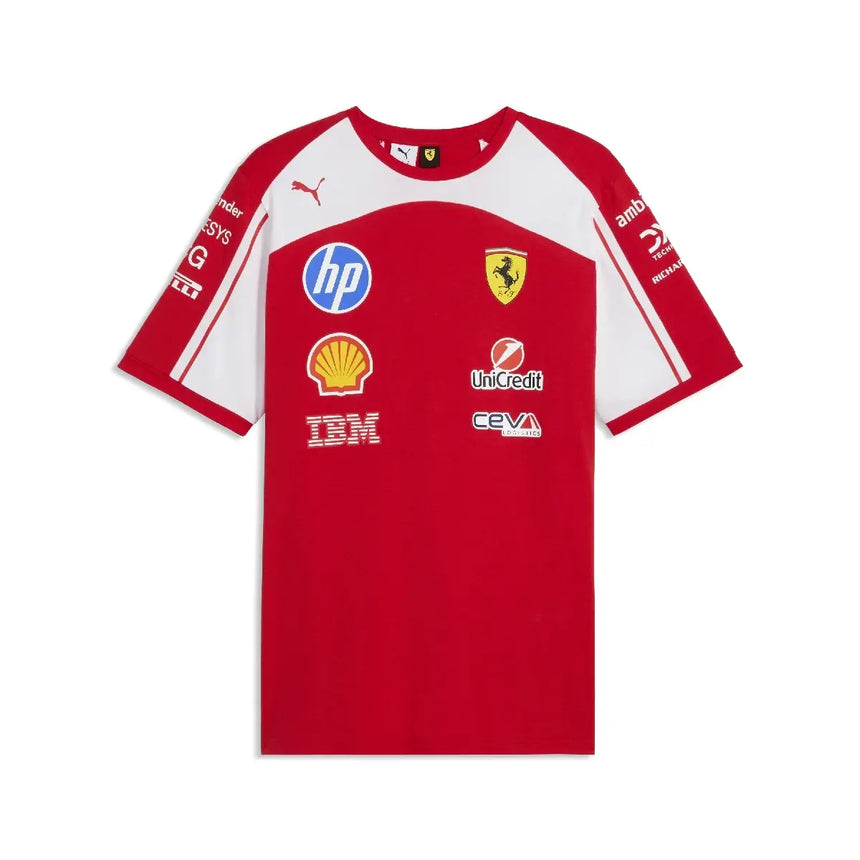 Ferrari T-Shirt, Team, Rot