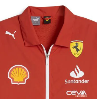 Ferrari jacke, Puma, team, rot, 2024