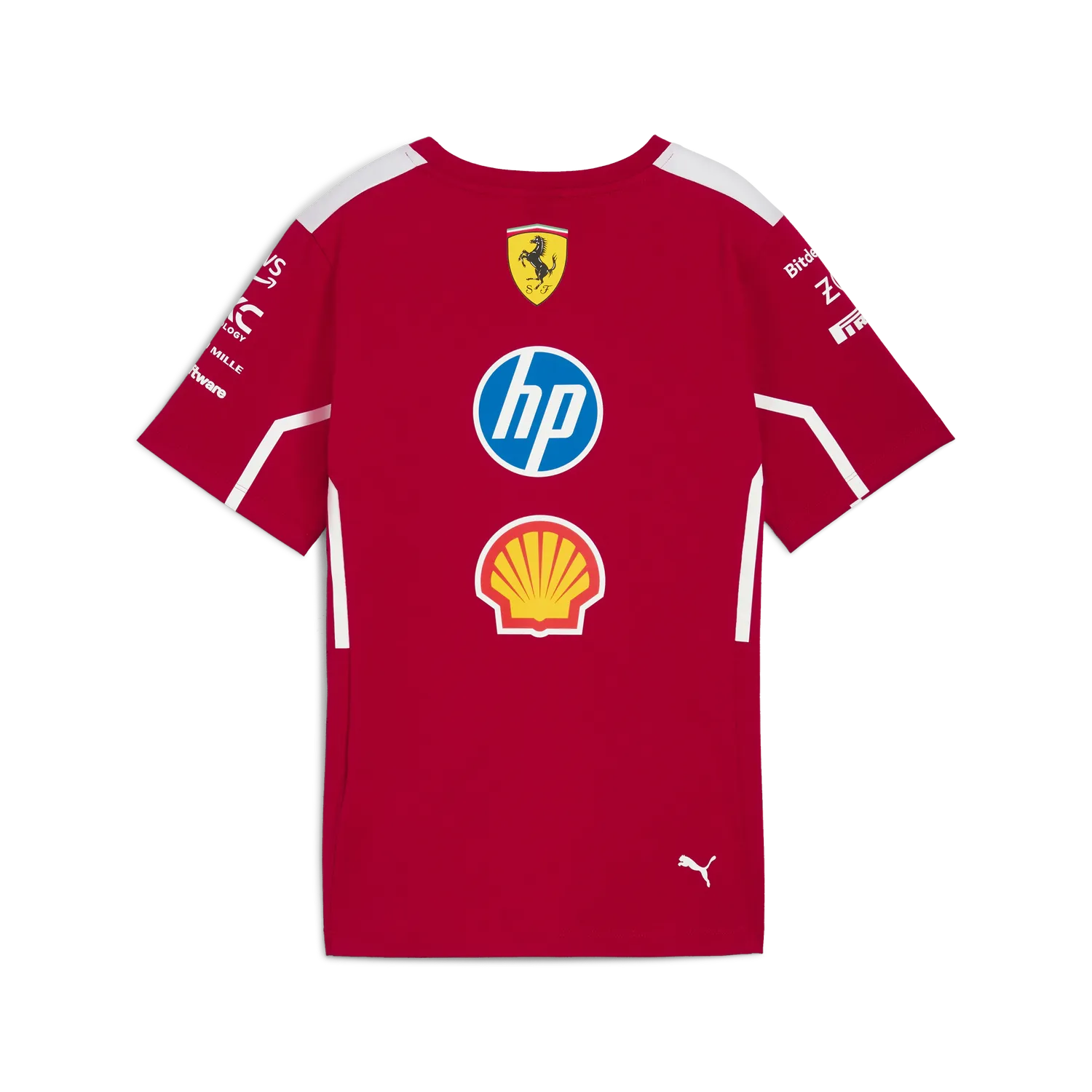 Scuderia Ferrari Team Damen Rundhals-T-Shirt 🔥