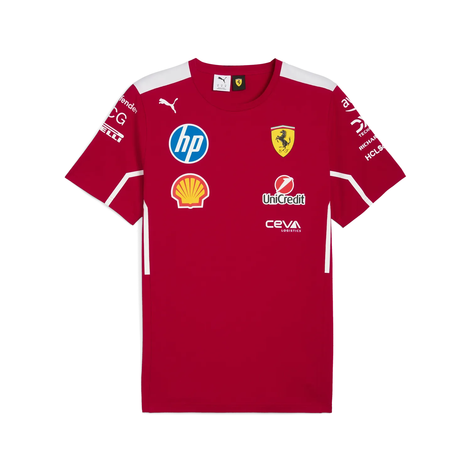 Scuderia Ferrari Team Rundhals-T-Shirt 🔥