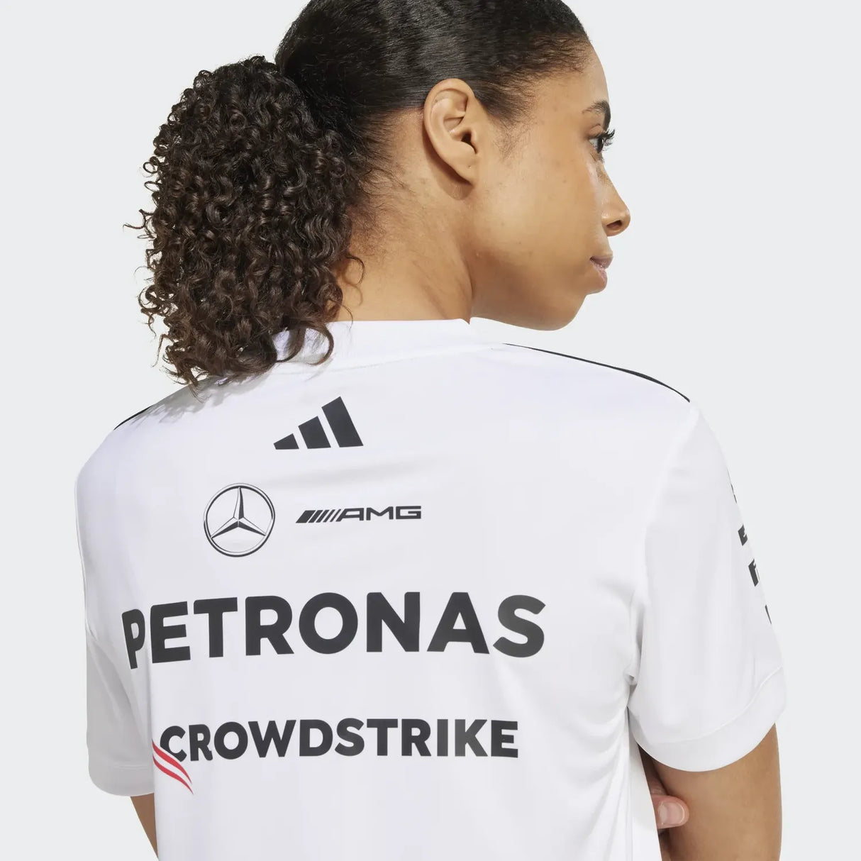 Mercedes Fahrer Kurzarm-T-Shirt - Damen 🔥