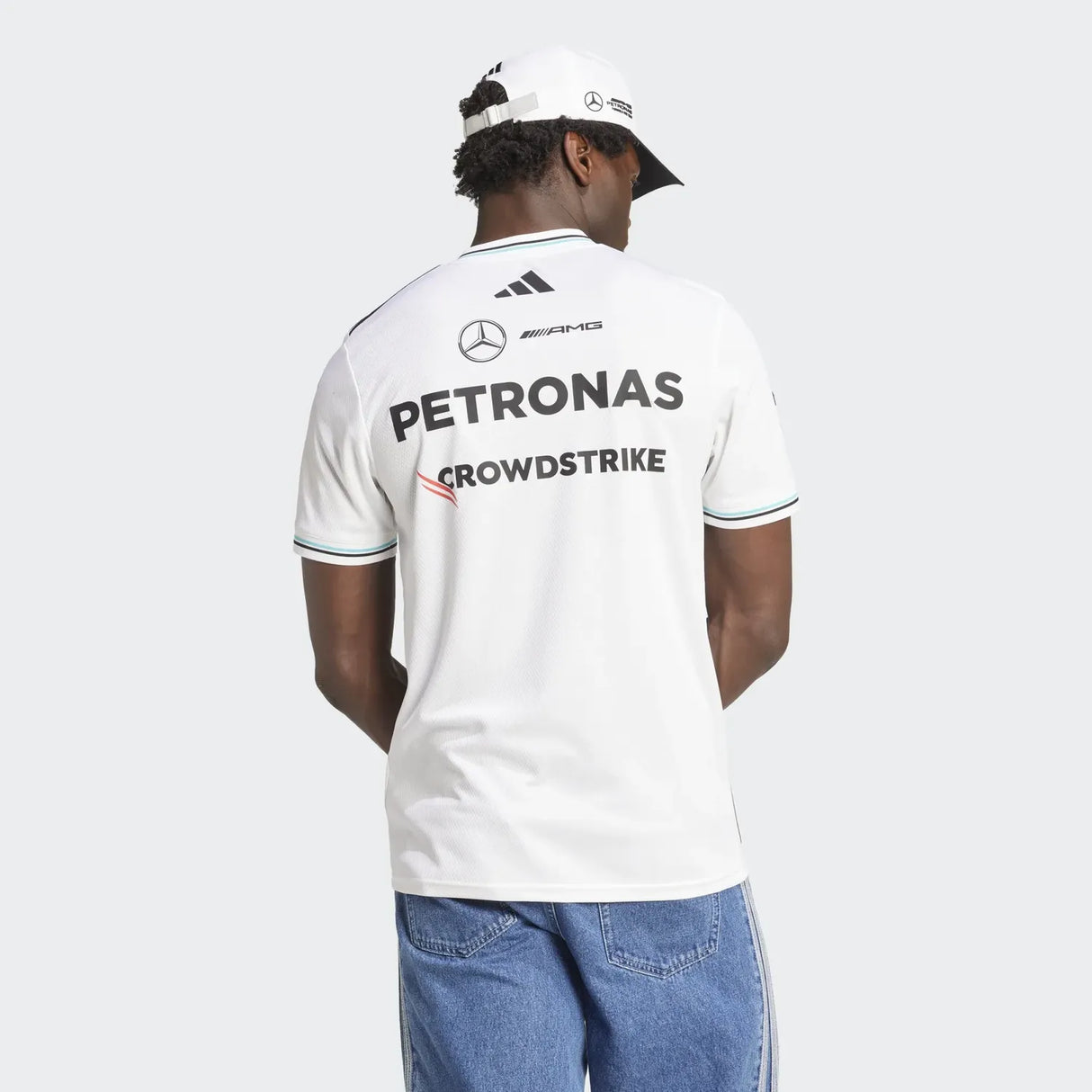 Mercedes Fahrer Kurzarm-T-Shirt 🔥