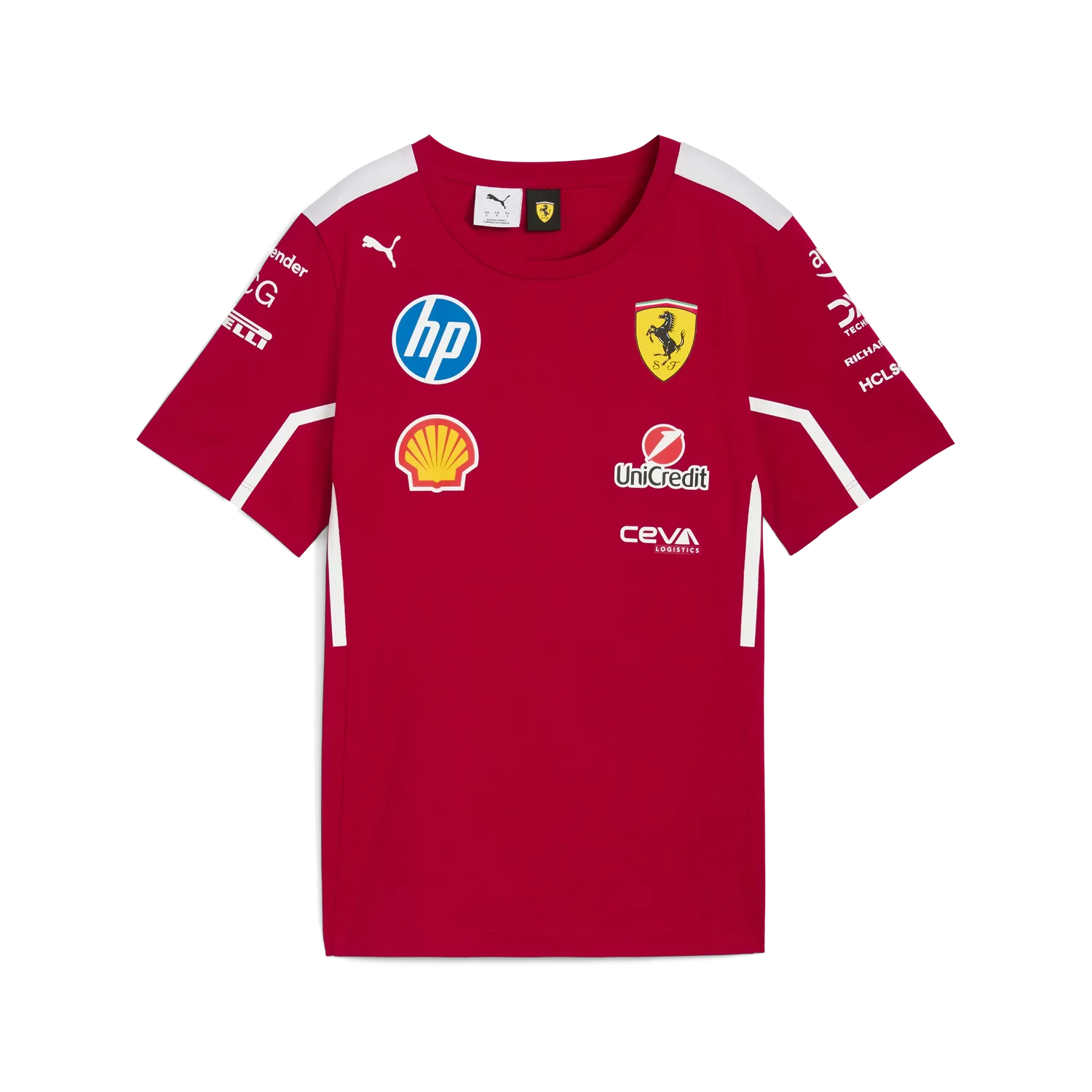 Scuderia Ferrari Team Damen Rundhals-T-Shirt 🔥