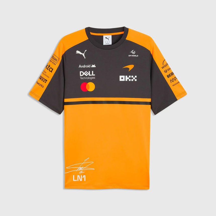 McLaren Polo, Team, Lando Norris, Papaya