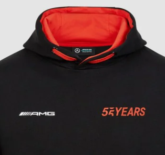 Sudadera con capucha Mercedes Fanwear AMG 55YRS