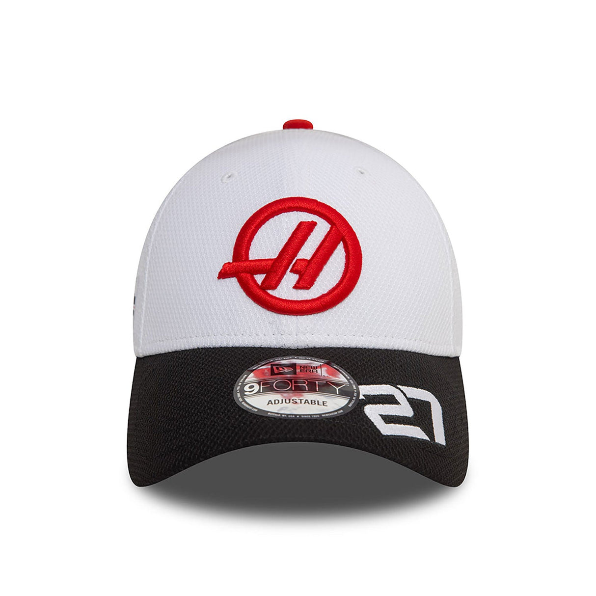 Haas Cap, NEW ERA, 9FORTY, Hülkemberg Adult, white, 2024