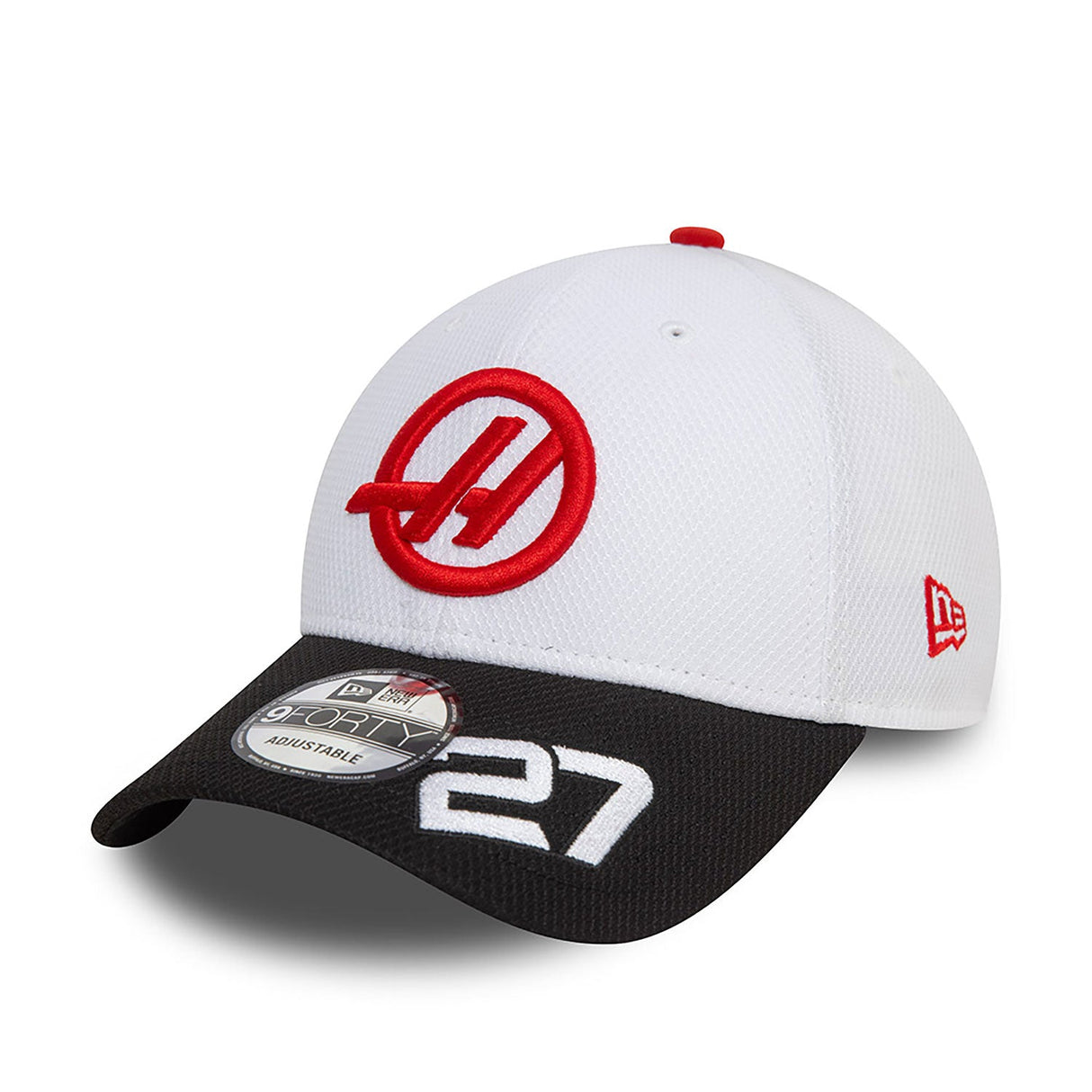 Haas Cap, NEW ERA, 9FORTY, Hülkemberg Adult, white, 2024