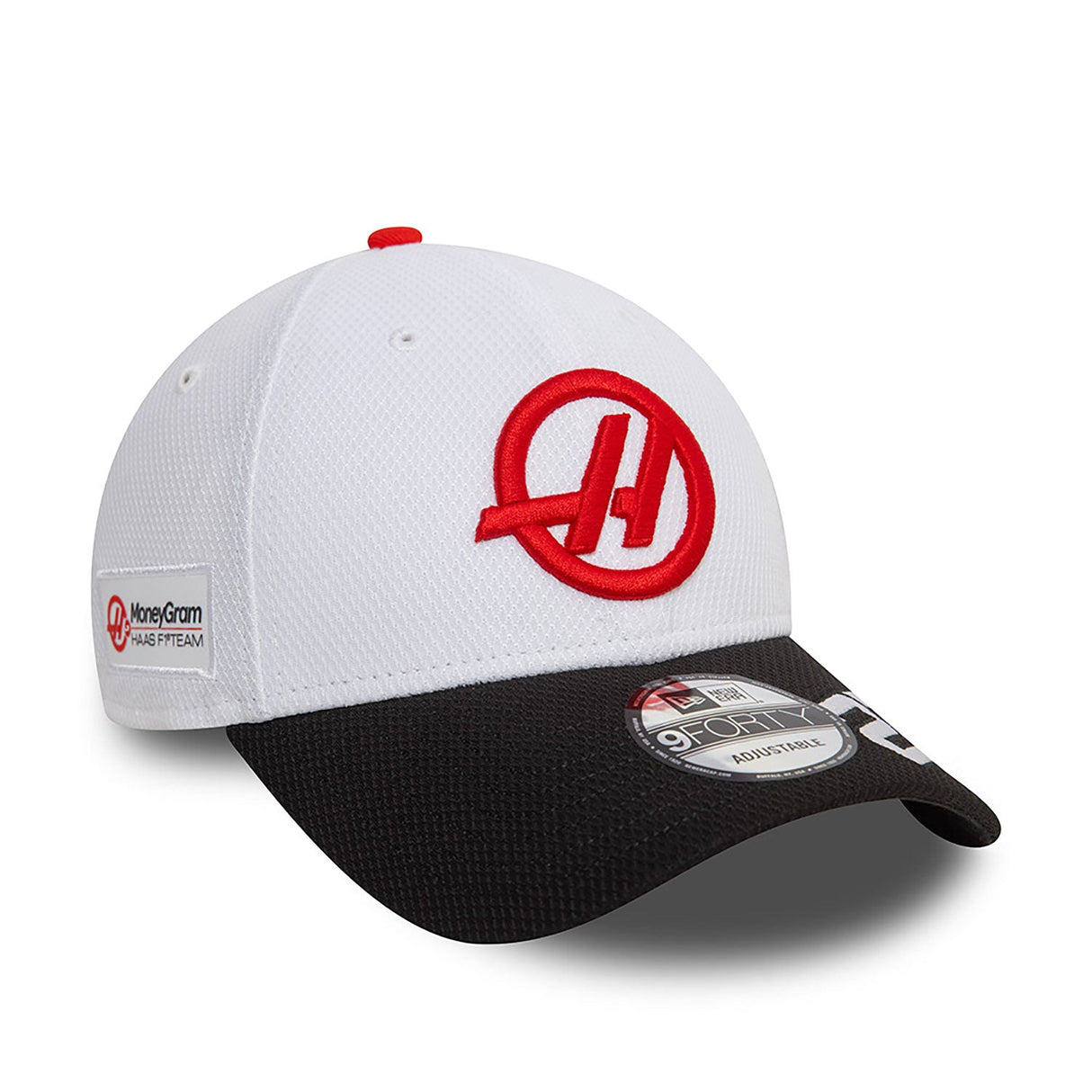 Haas Cap, NEW ERA, 9FORTY, Hülkemberg Adult, white, 2024