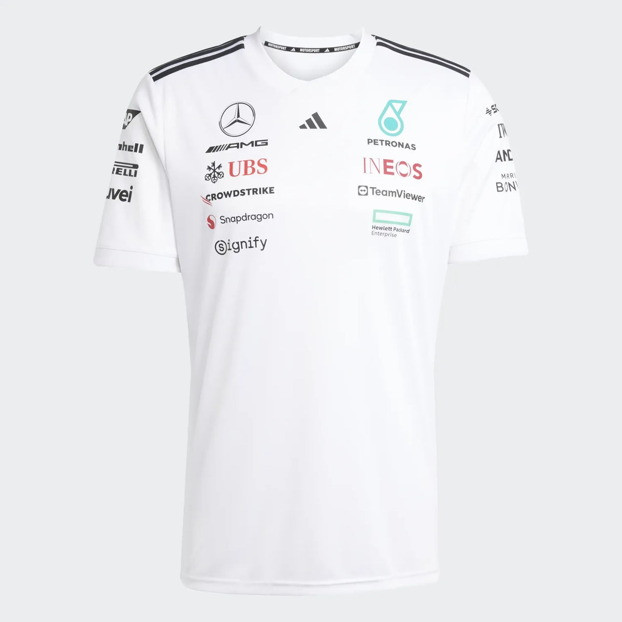 Mercedes Fahrer Kurzarm-T-Shirt 🔥