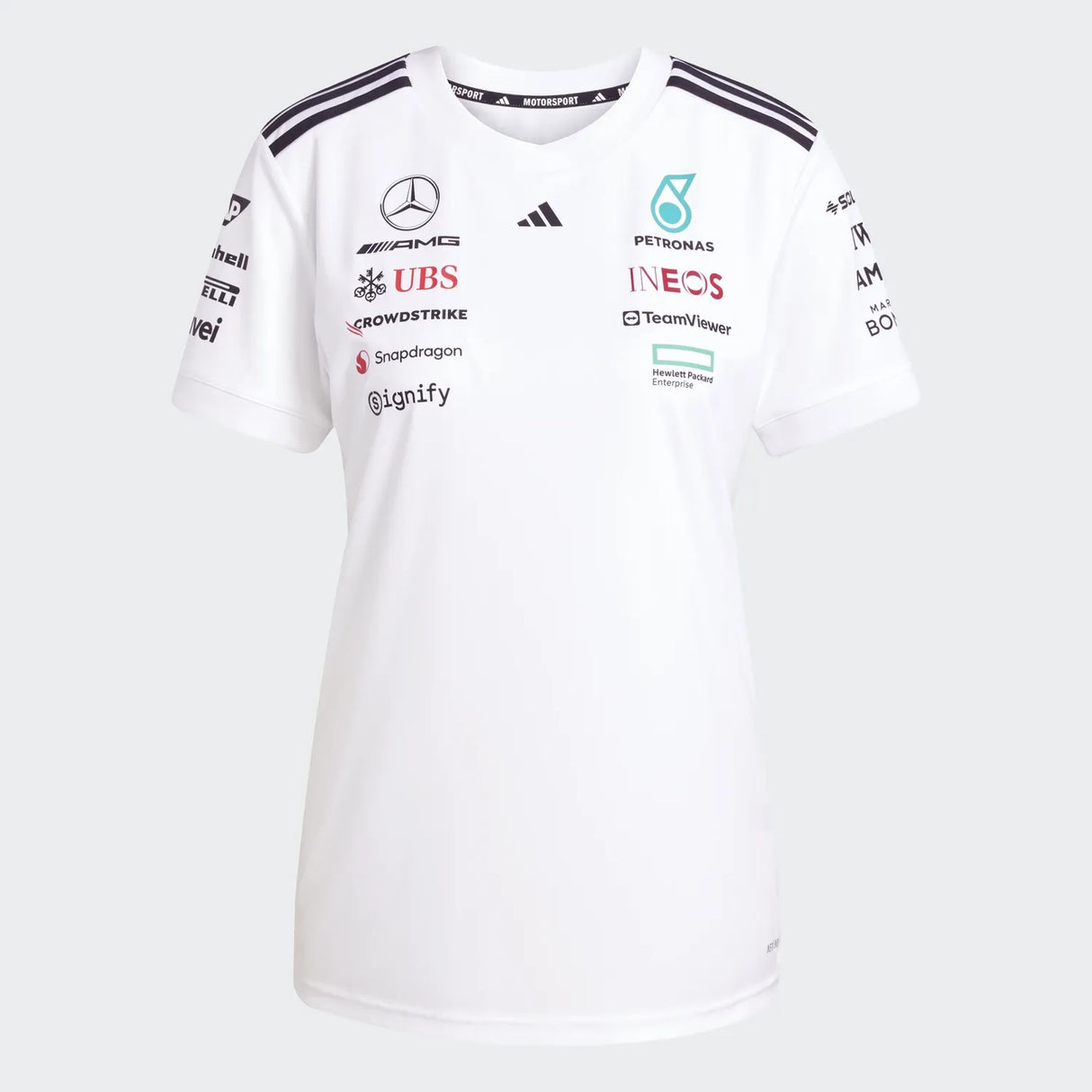 Mercedes Fahrer Kurzarm-T-Shirt - Damen 🔥