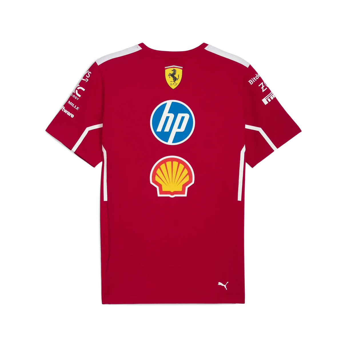 Scuderia Ferrari Team Rundhals-T-Shirt 🔥