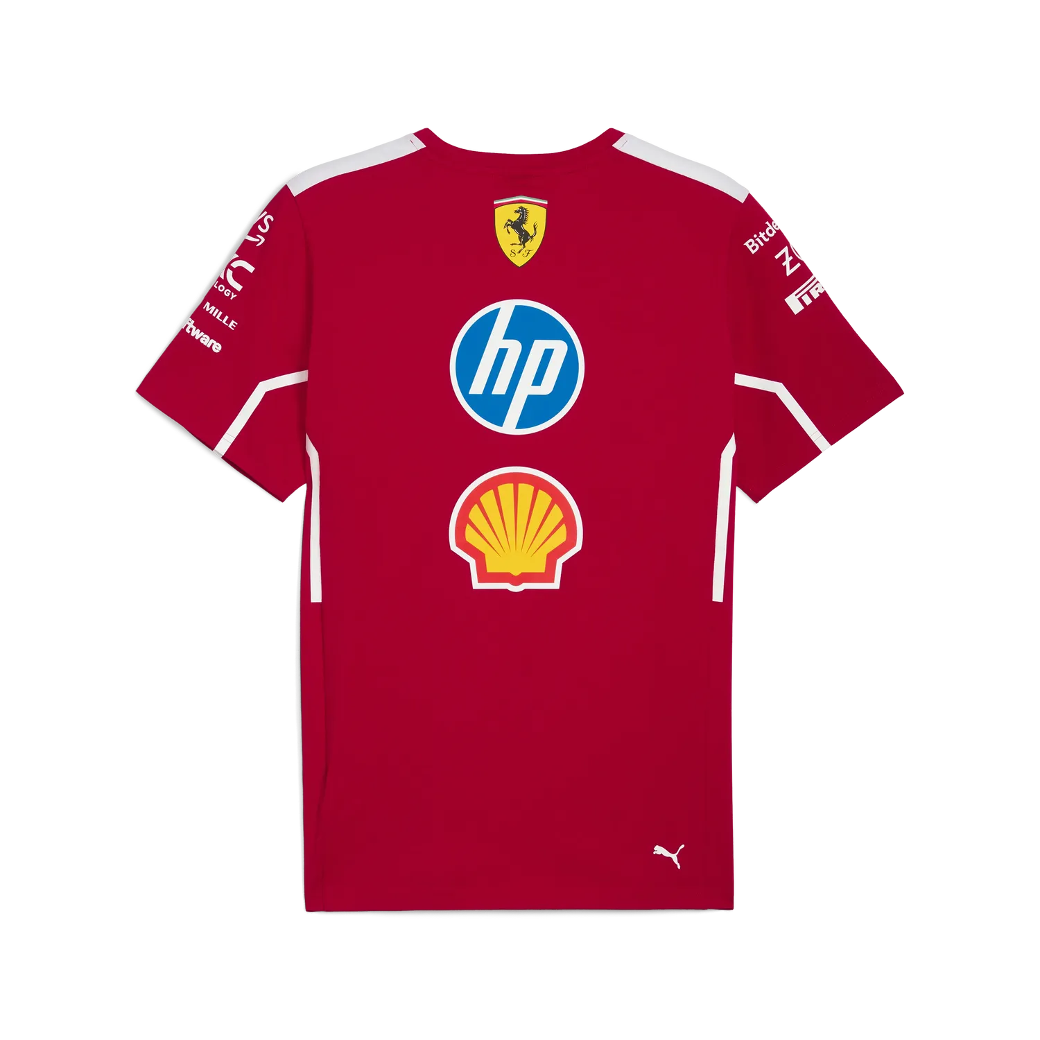 Scuderia Ferrari Team Rundhals-T-Shirt 🔥