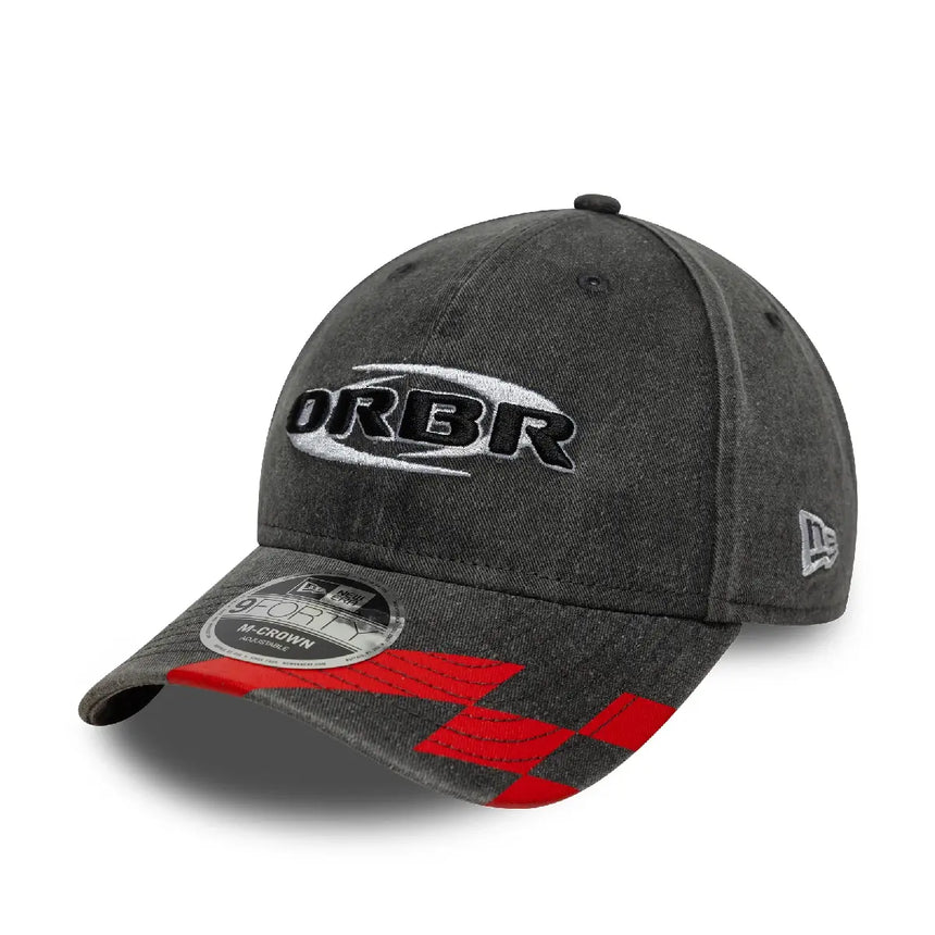 Red Bull Cap, gewaschen, 9FORTY, New Era, schwarz
