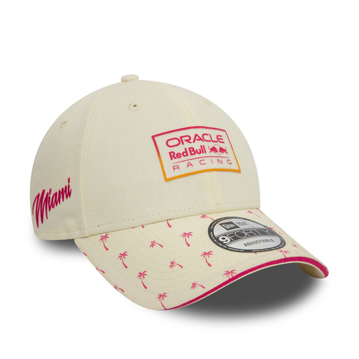 Red Bull Cap, NEW ERA, Miami, Adult, White, 2024