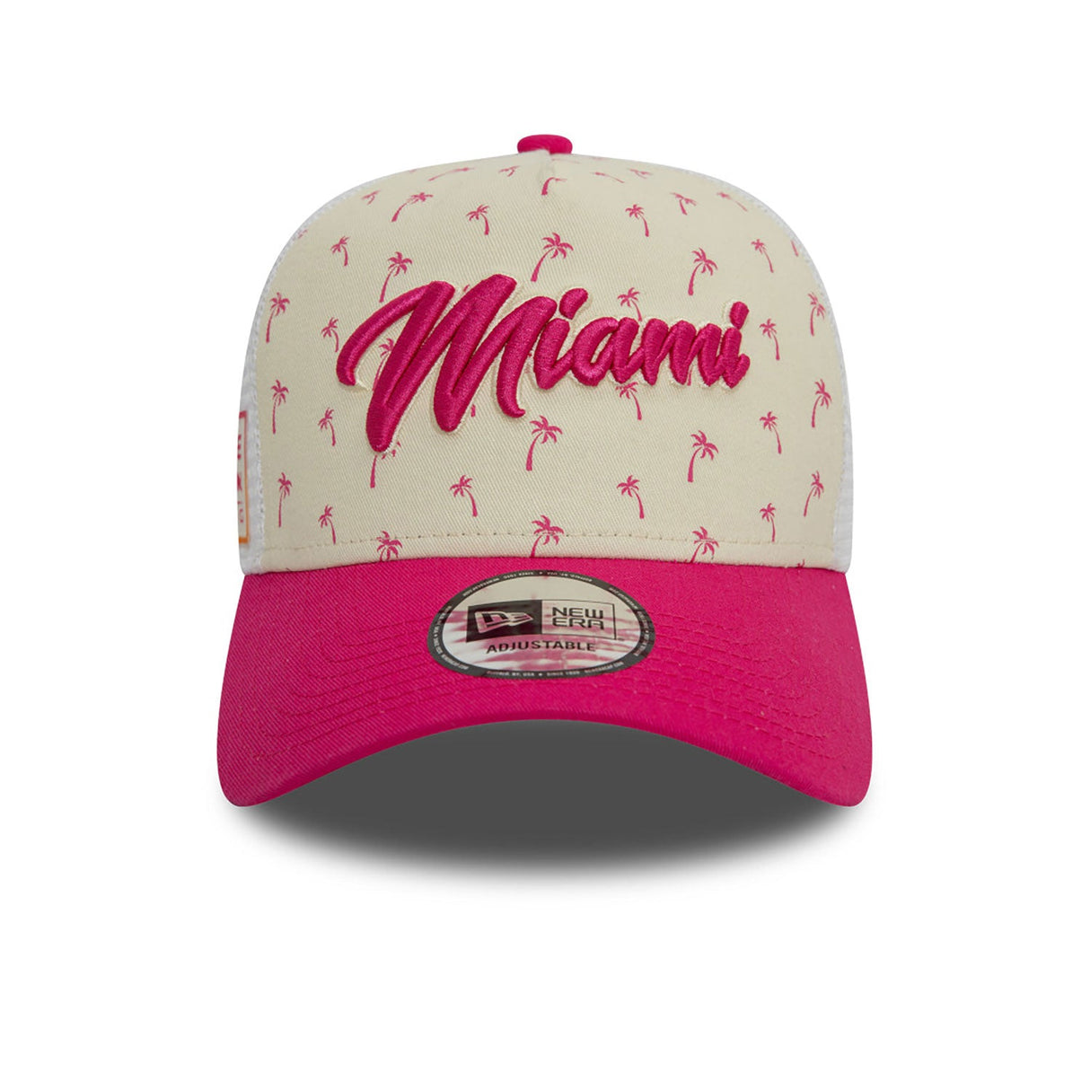 Gorra Red Bull, NEW ERA, Miami, Gorra Truce, Adulto, Blanca, 2024