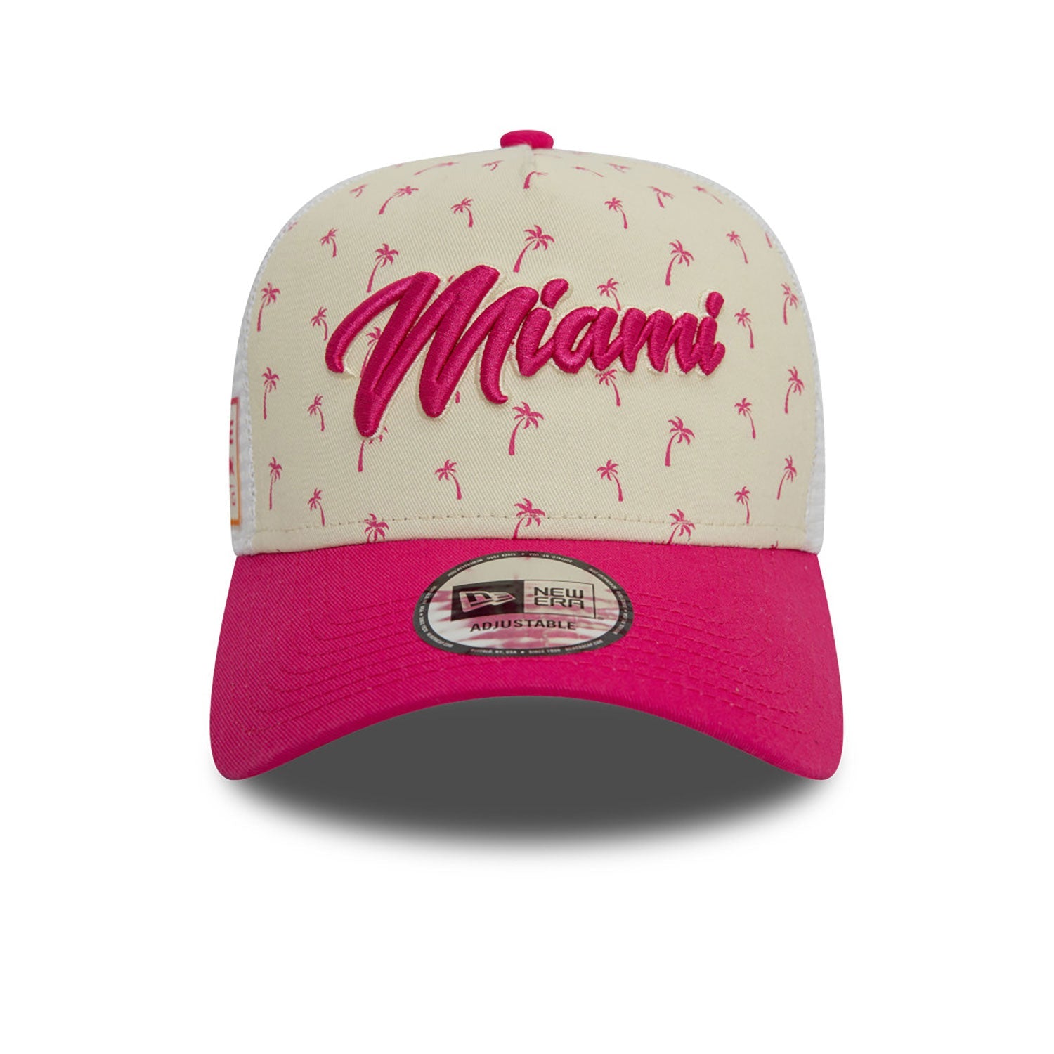 Gorra Red Bull, NEW ERA, Miami, Gorra Truce, Adulto, Blanca, 2024