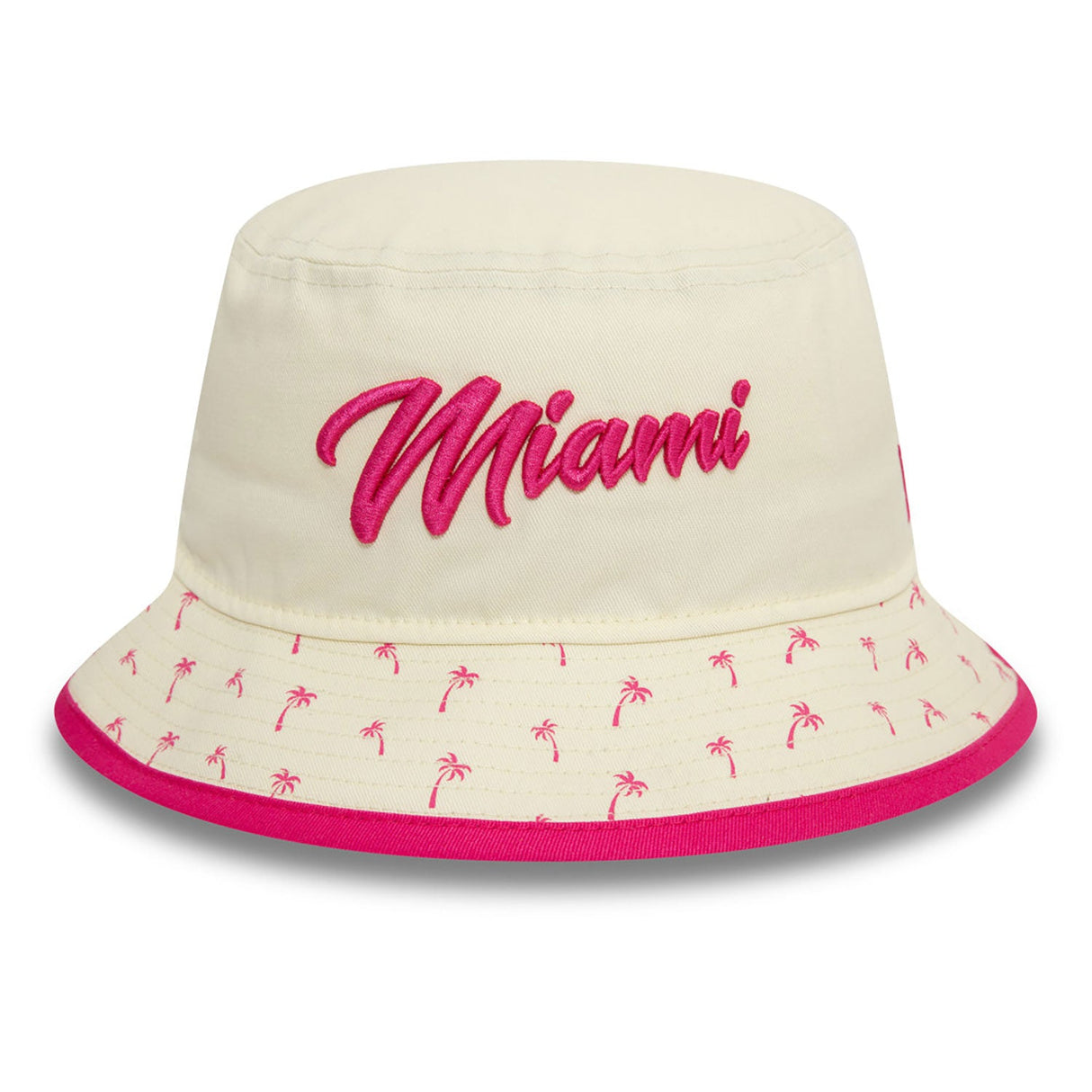Red Bull Bucket Hat, NEW ERA, Miami, Adult, White, 2024
