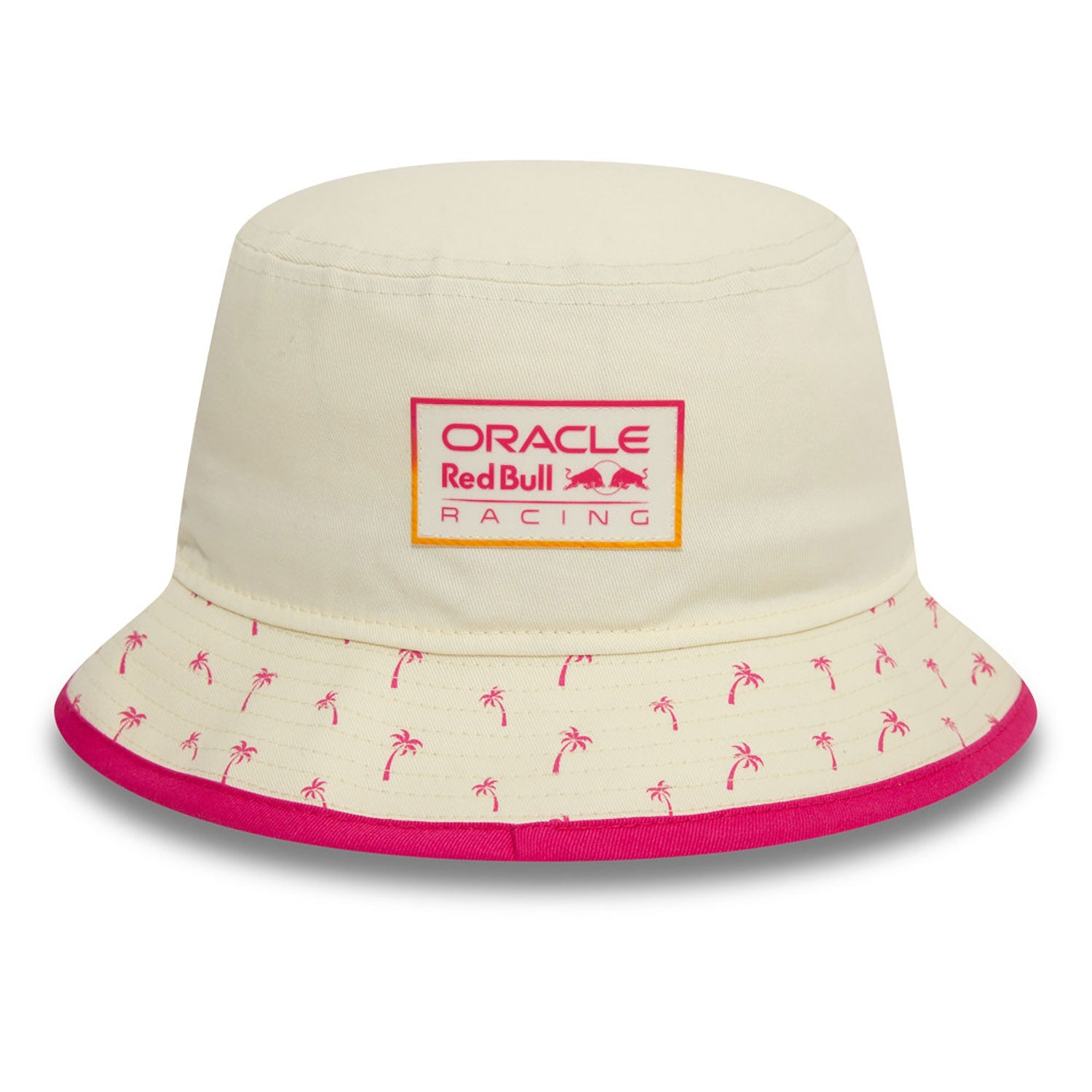 Red Bull Bucket Hat, NEW ERA, Miami, Adult, White, 2024