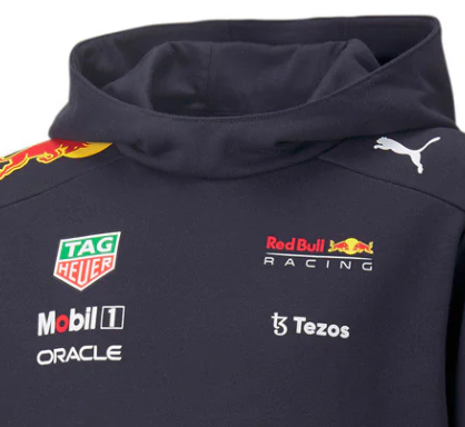 Sudadera azul del equipo Red Bull 2022 para niños