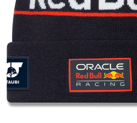 Red Bull Racing Strickmütze, Max Verstappen, New Era, Blau 🔥