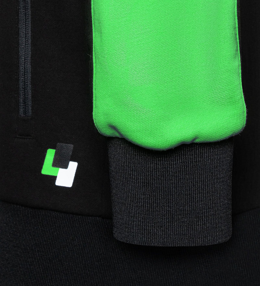 Sudadera Kick Sauber, CODE ZERO, Equipo, Carrera, Negra, 2024