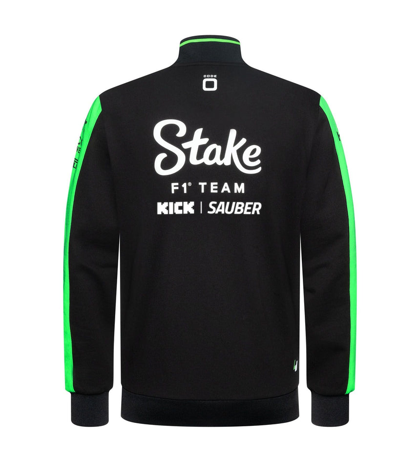 Sudadera Kick Sauber, CODE ZERO, Equipo, Carrera, Negra, 2024
