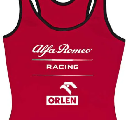 2020, Rot, Alfa Romeo Essential Damen Top