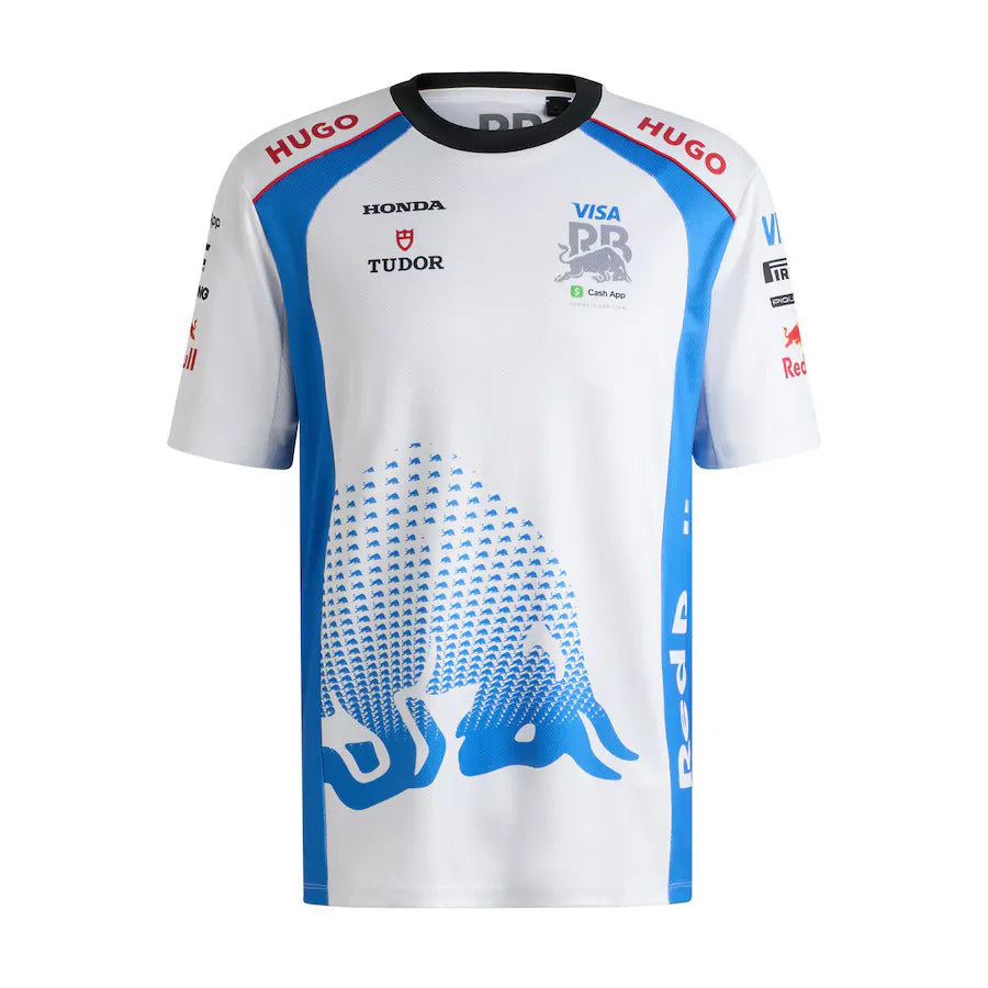 Visa RB Herren Team Polo Weiß