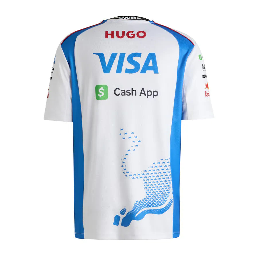 Visa RB Herren Team Polo Weiß