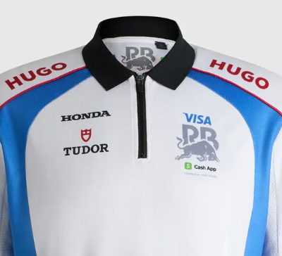 Visa RB Herren Polo Weiß