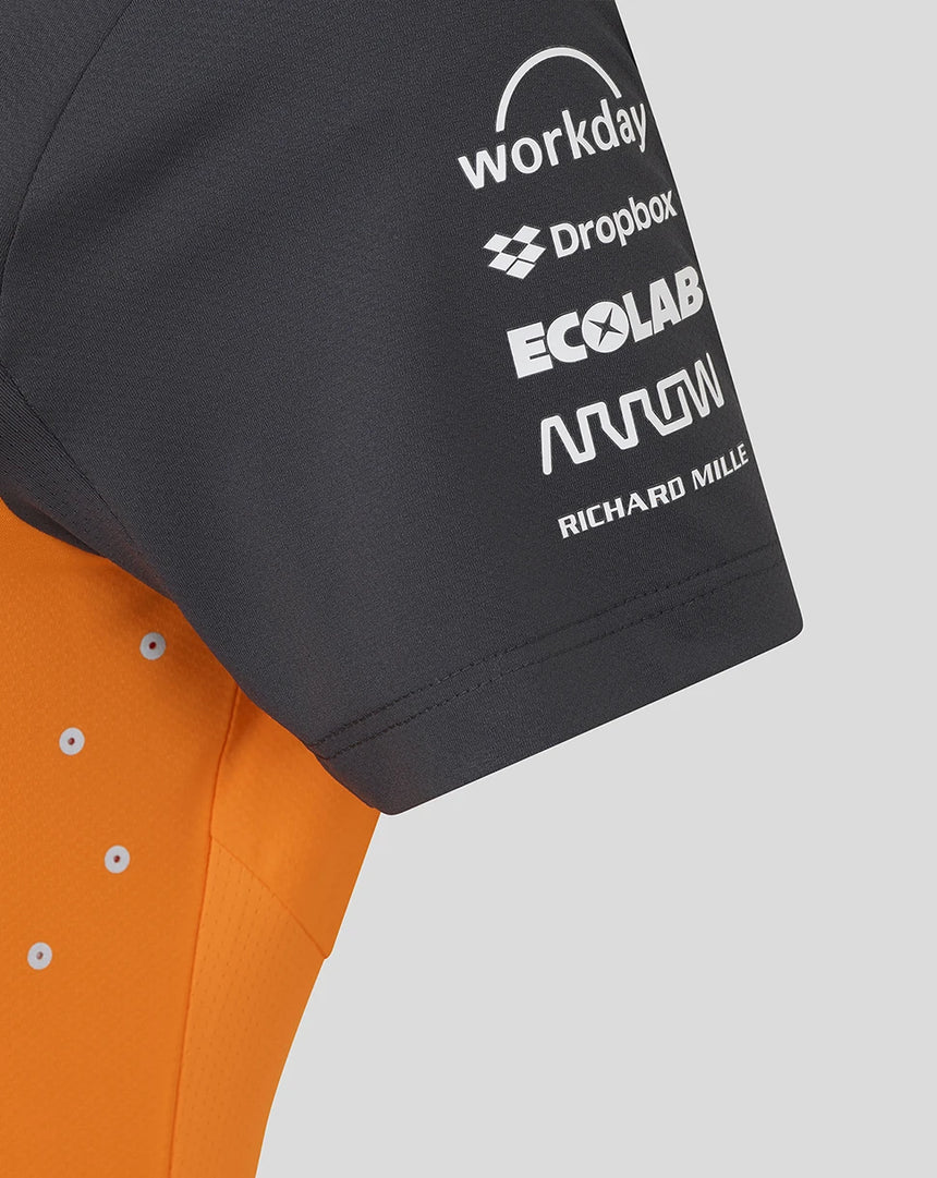 Camiseta de configuración del equipo McLaren F1, Lando Norris, para mujer 🔥