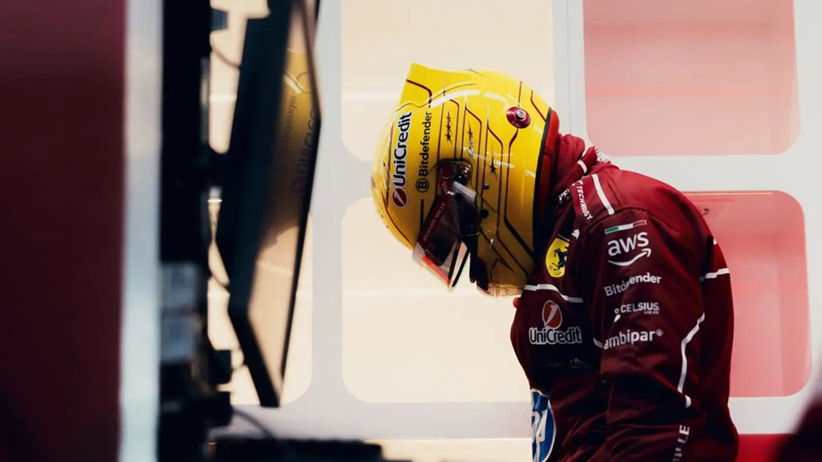 Hier ist Hamiltons erster Ferrari-Sieg!