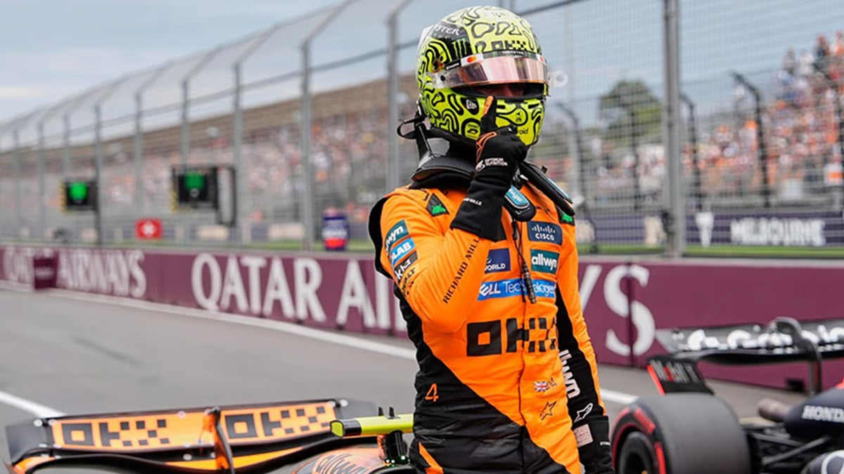Australischer Grand Prix: Es gab kein Gegenmittel für Norris