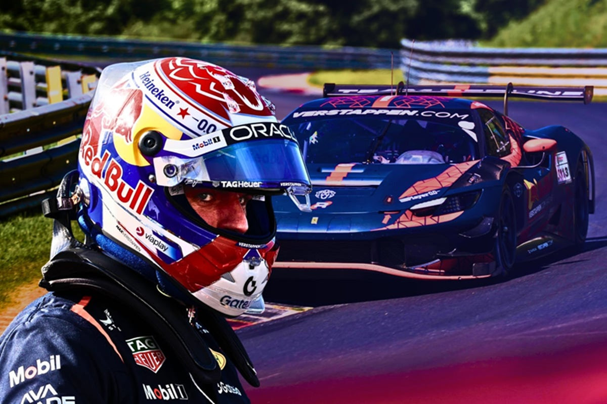 Verstappen testete ein GT3-Auto in Spa