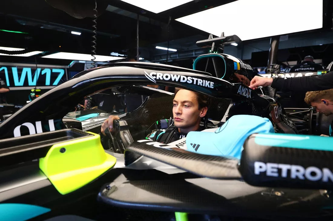 Russell sichert Pole vor Leclerc und Piastri