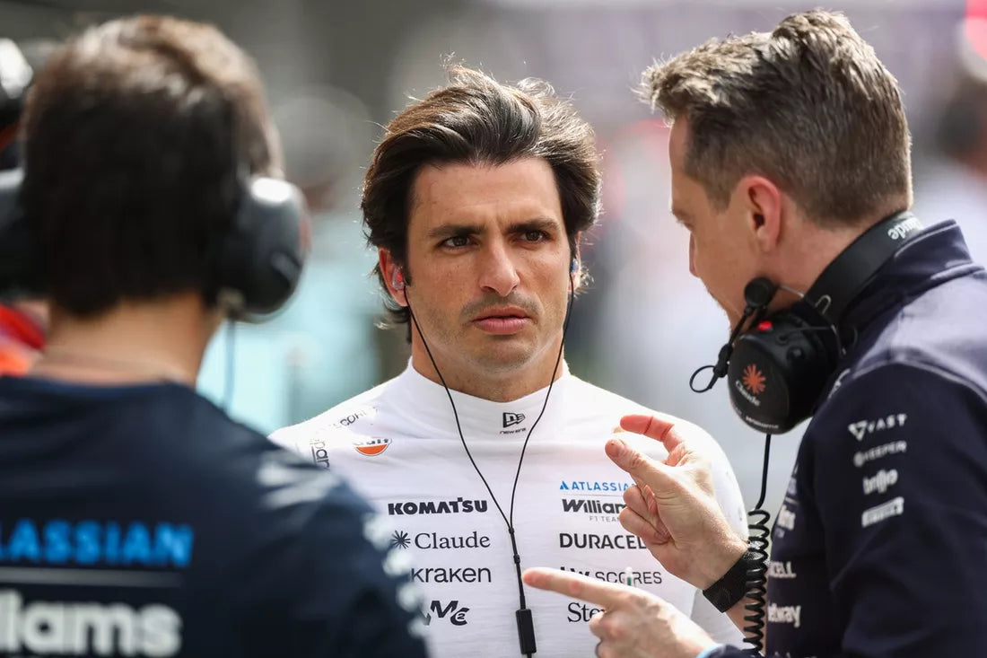Carlos Sainz im Trainingscamp vor Sepang