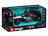 Mercedes Modellauto, bburago, George Russell, #63, 1:43, F1W15