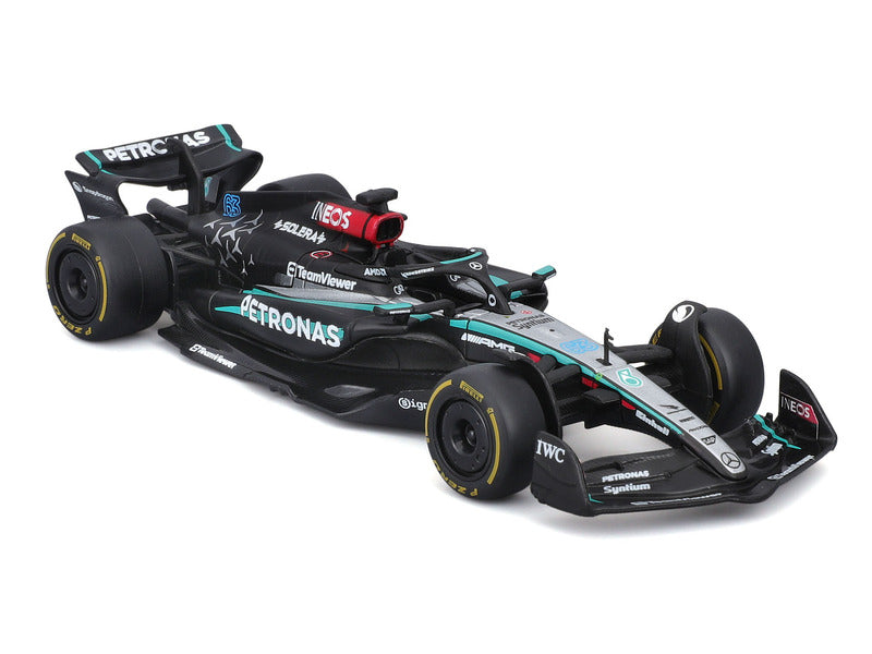 Mercedes Modellauto, bburago, George Russell, #63, 1:43, F1W15