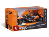 McLaren Modellauto - Bburago Lando Norris MCL38 im Miami-Design