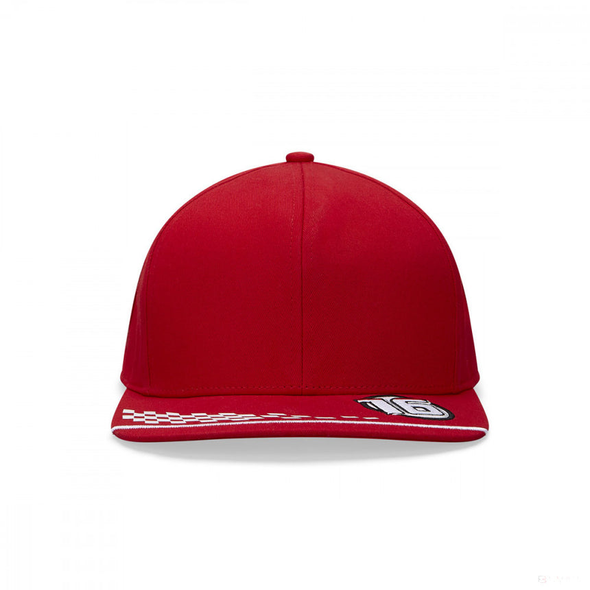 2021, Rot, Erwachsene, Puma Ferrari Charles Leclerc Flatbrim Kappe - FansBRANDS®
