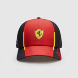 Ferrari cap, team, Sainz, red, 2023