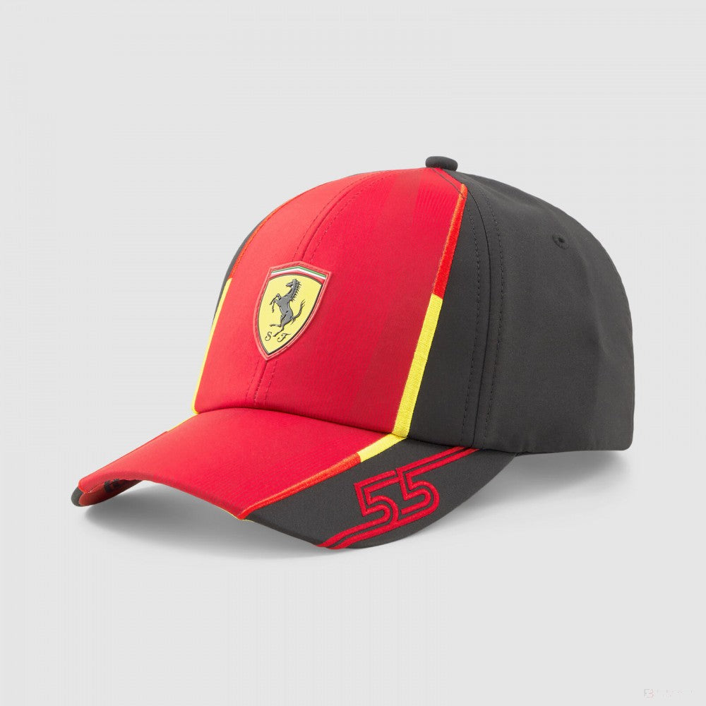 Ferrari cap, team, Sainz, kids, red, 2023