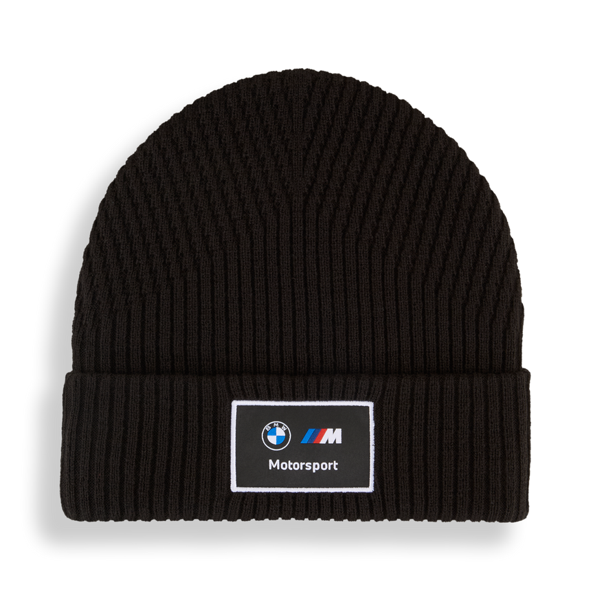 BMW Strickmütze, MMS, Puma, mittlere Passform, schwarz 🔥