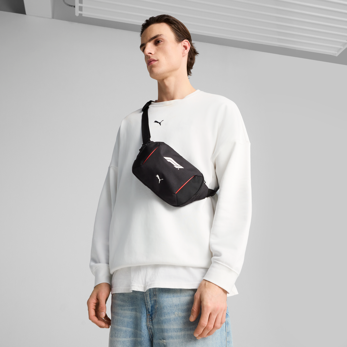 F1 Gürteltasche, Puma, schwarz, 🔥